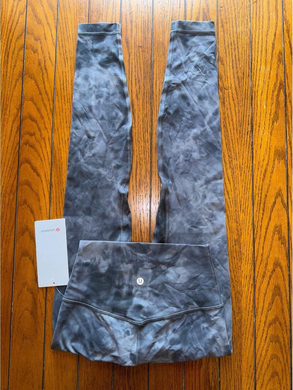 Lululemon Align High Rise 28” Diamond Dye Grey DDPG Size 4 NWT